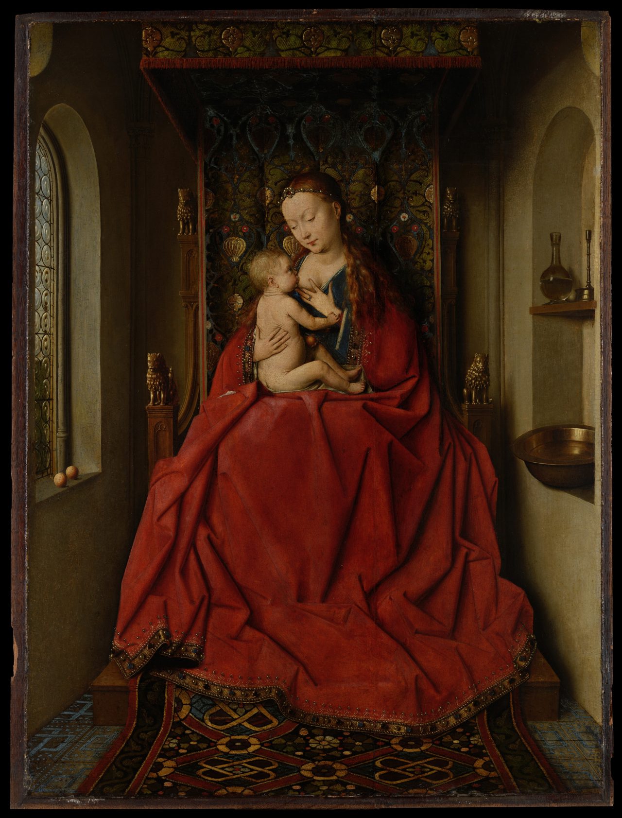 Lucca Madonna. Jan van Eyck (1437)
