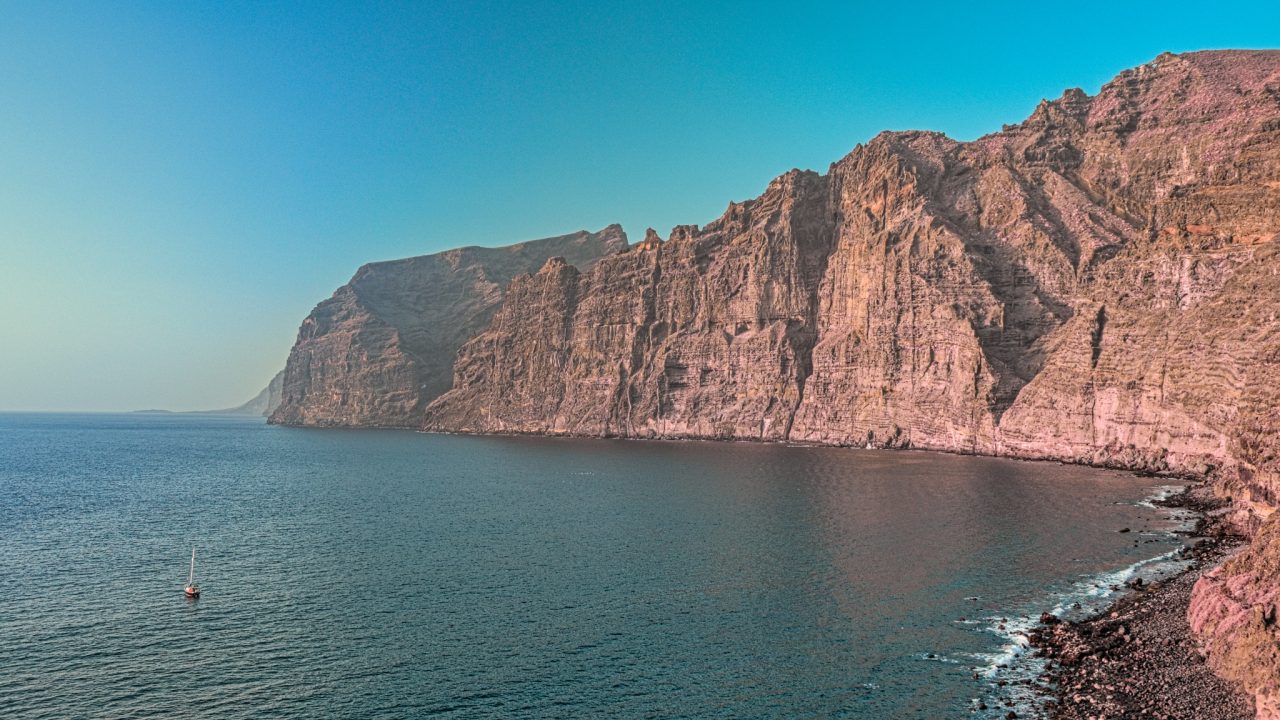 Tenerife, útesy Los Gigantes
