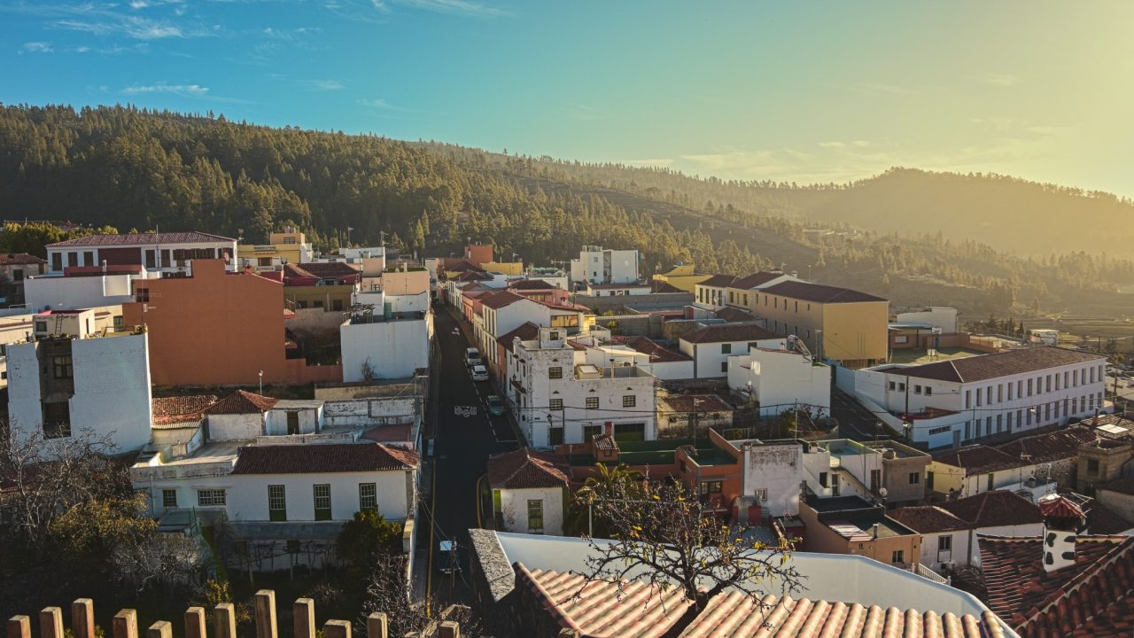 Tenerife, městečko Vilaflor