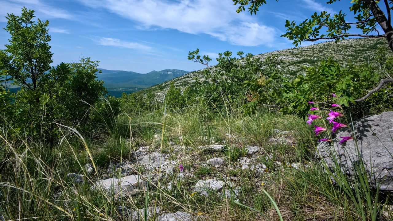 Výstup na Dinaru - Chorvatsko