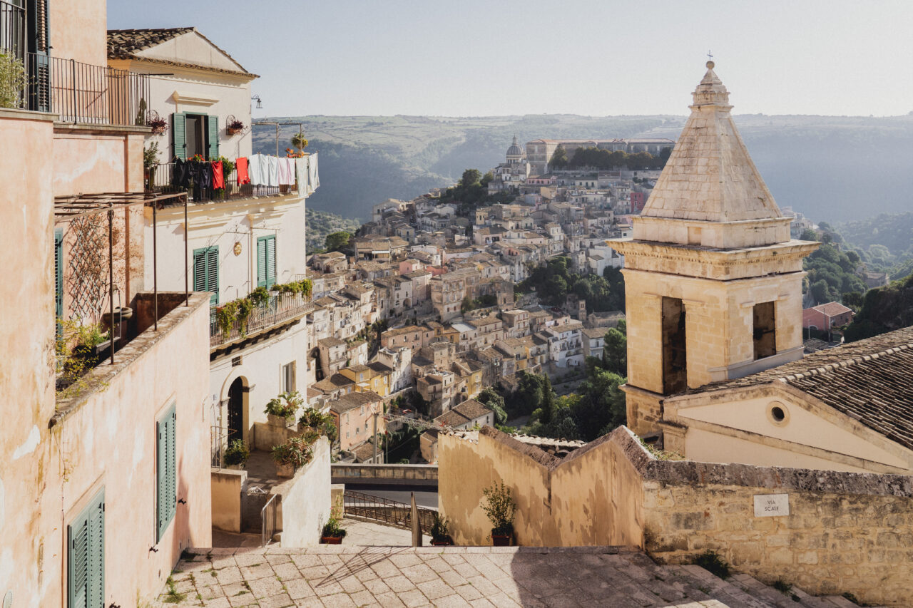 Itálie, Modica, Ragusa a Enna