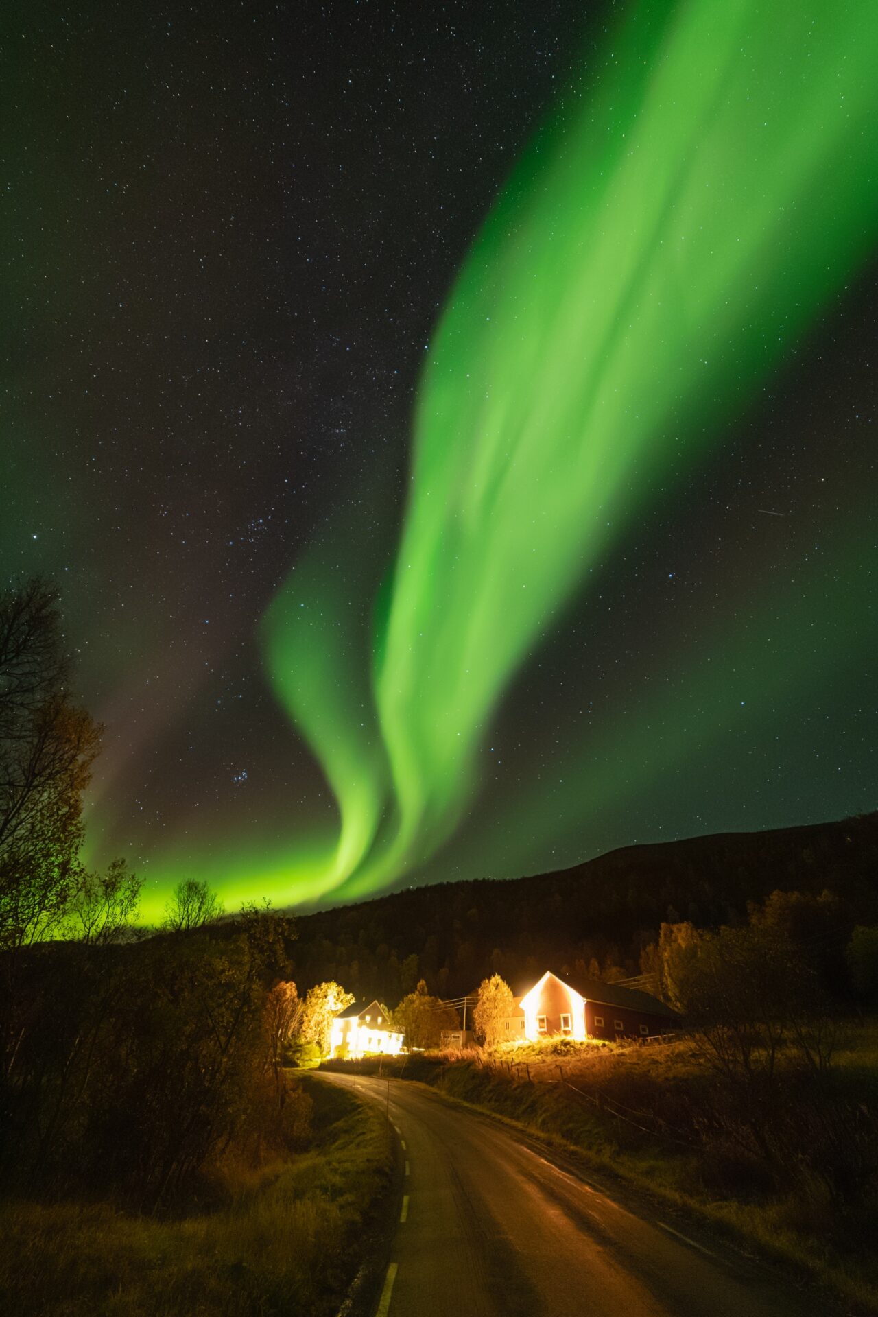 Rozhovor Petr Horálek, astrofotografie, polární záře nedaleko norského Tromsø