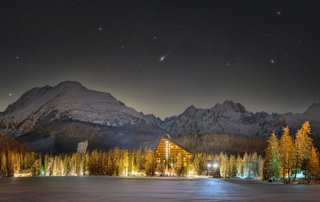 Rozhovor Petr Horálek, astrofotografie, Kometa C/2022 E3 (ZTF), Štrbské pleso